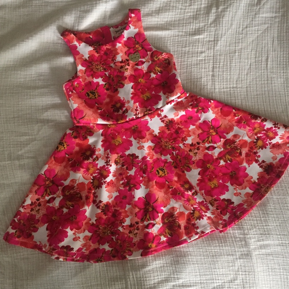 Juicy Couture floral dress - like new!